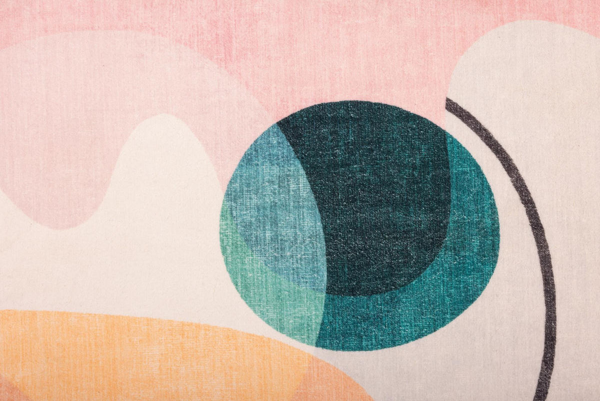 BADTEPPICH Ariella Bunt 50x60 cm - Multicolor, Textil (50/60cm) - Gino Falcone