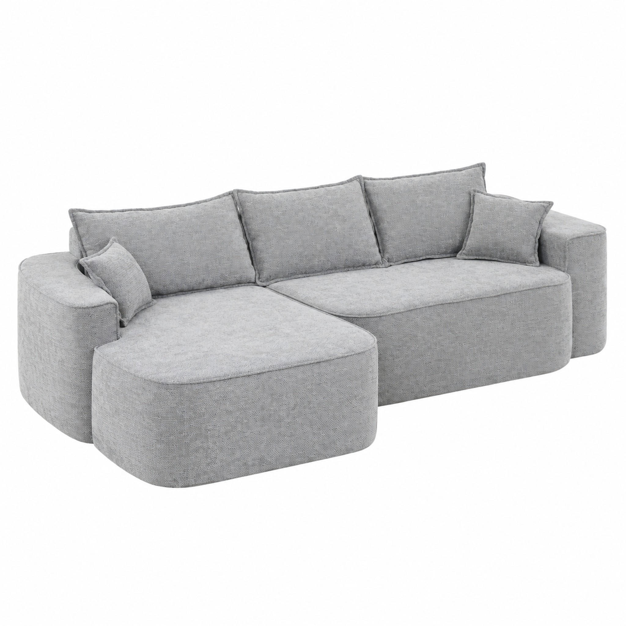 Meubliv Sofa Grau 262x144 cm