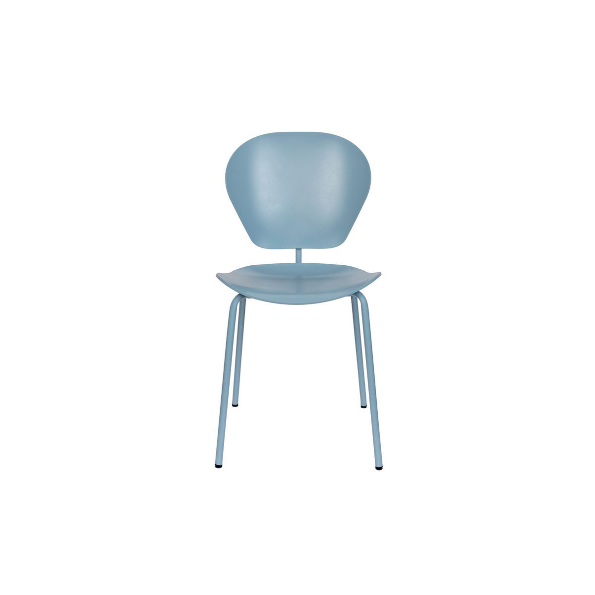 ESSZIMMERSTUHL The Ocean Chair Blau - 2 er Set - Blau, Kunststoff (43/85.5/55cm) - Zuiver