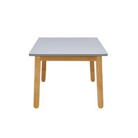 KINDERTISCH Woody - Grau, Holzwerkstoff (60/49/60cm) - RAUMHIRSCH FURNITURE