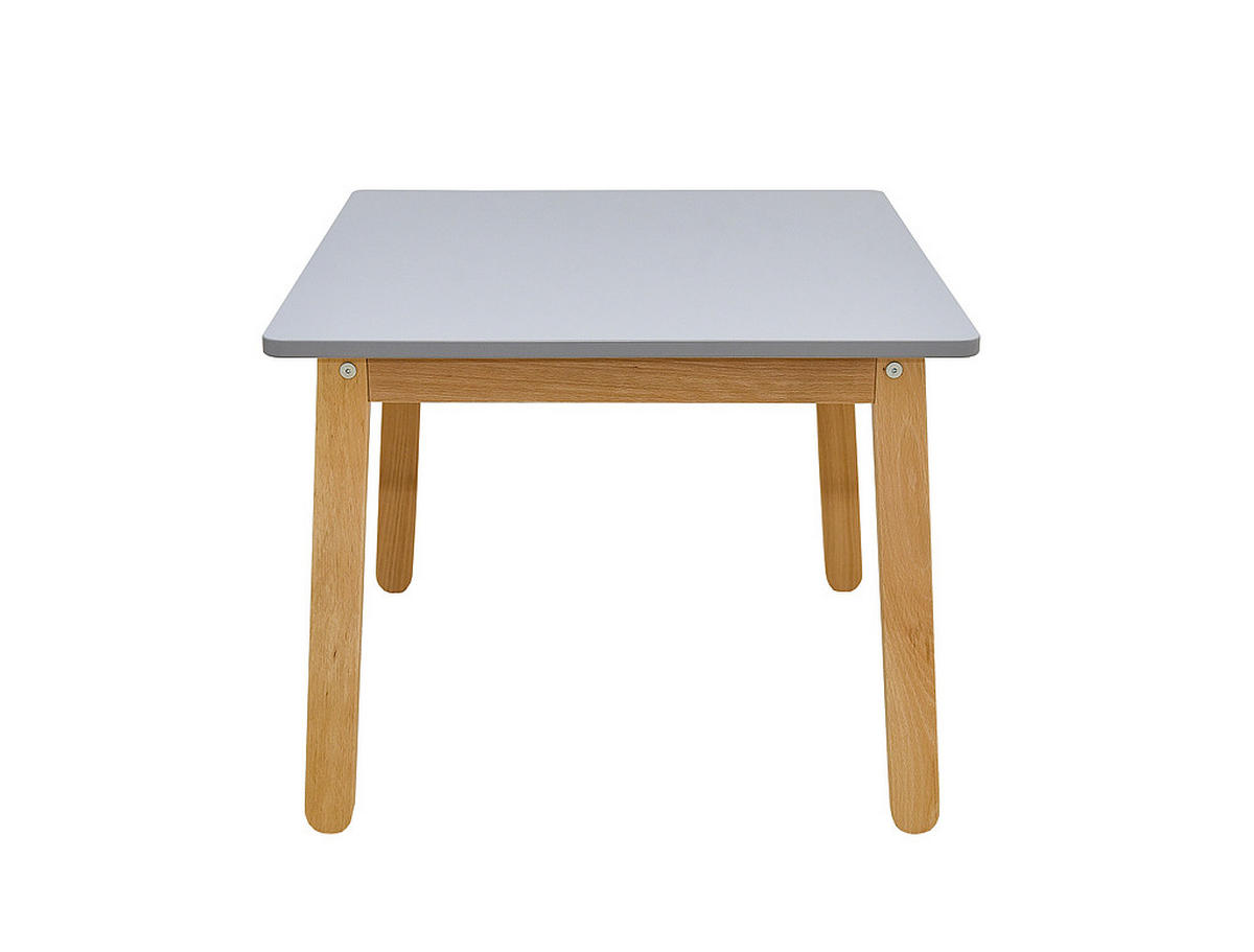 KINDERTISCH Woody - Grau, Holzwerkstoff (60/49/60cm) - RAUMHIRSCH FURNITURE