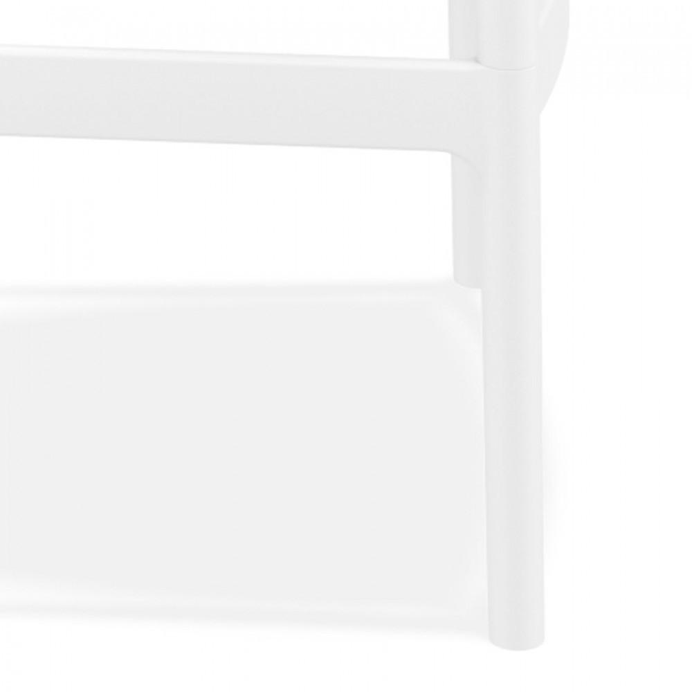 BARHOCKER Weiß 45x96x50cm - Weiß, Kunststoff (45/96/50cm) - AlterEgo