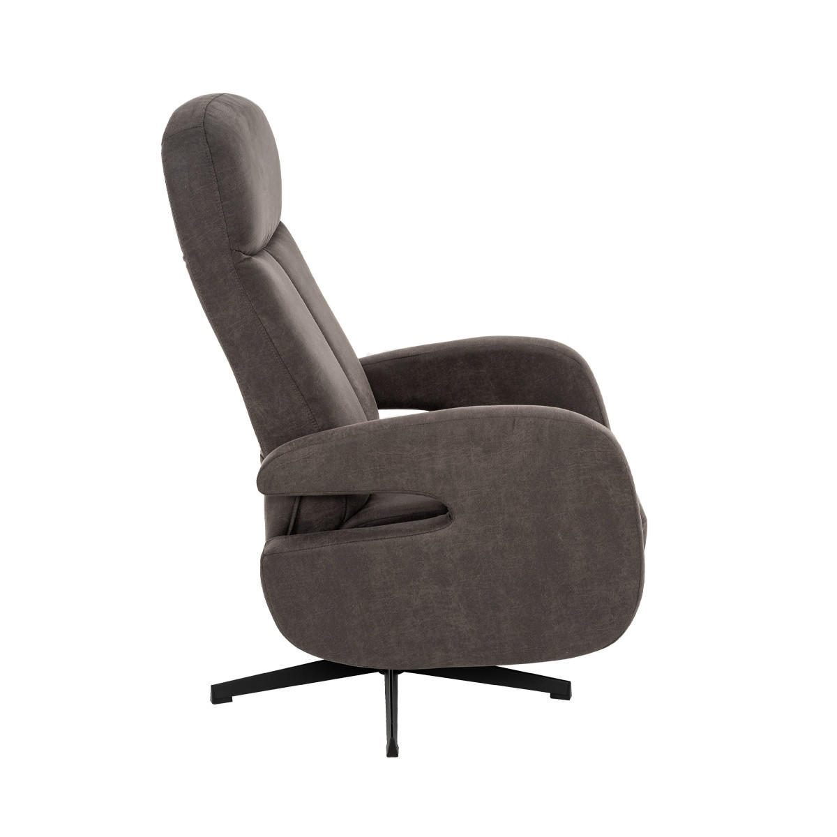 SESSEL Esbjerg - Gray - 73/86/114 cm - Grau, Textil (73/114/86cm) - LABEL51