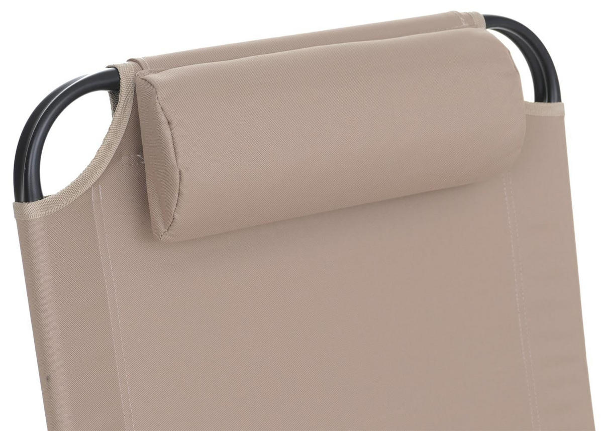 CAMPINGSTUHL Cremeweiß - Creme, Metall (61/85/67cm) - MCW