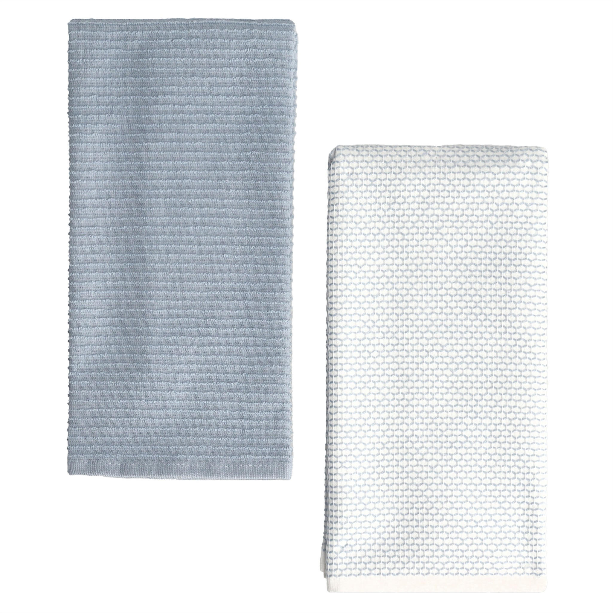KÜCHENHANDTUCH-SET Charm (2er-Set) - Dunkelblau, Textil (40/60cm) - home&you