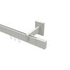 INNENLAUF-GARDINENSTANGEN-SET Smartline Lox 420 cm (geteilt in 3 x 140 cm), 1-läufig, 14x35 mm Weiß - Weiß, Metall (420cm) - INTERDECO