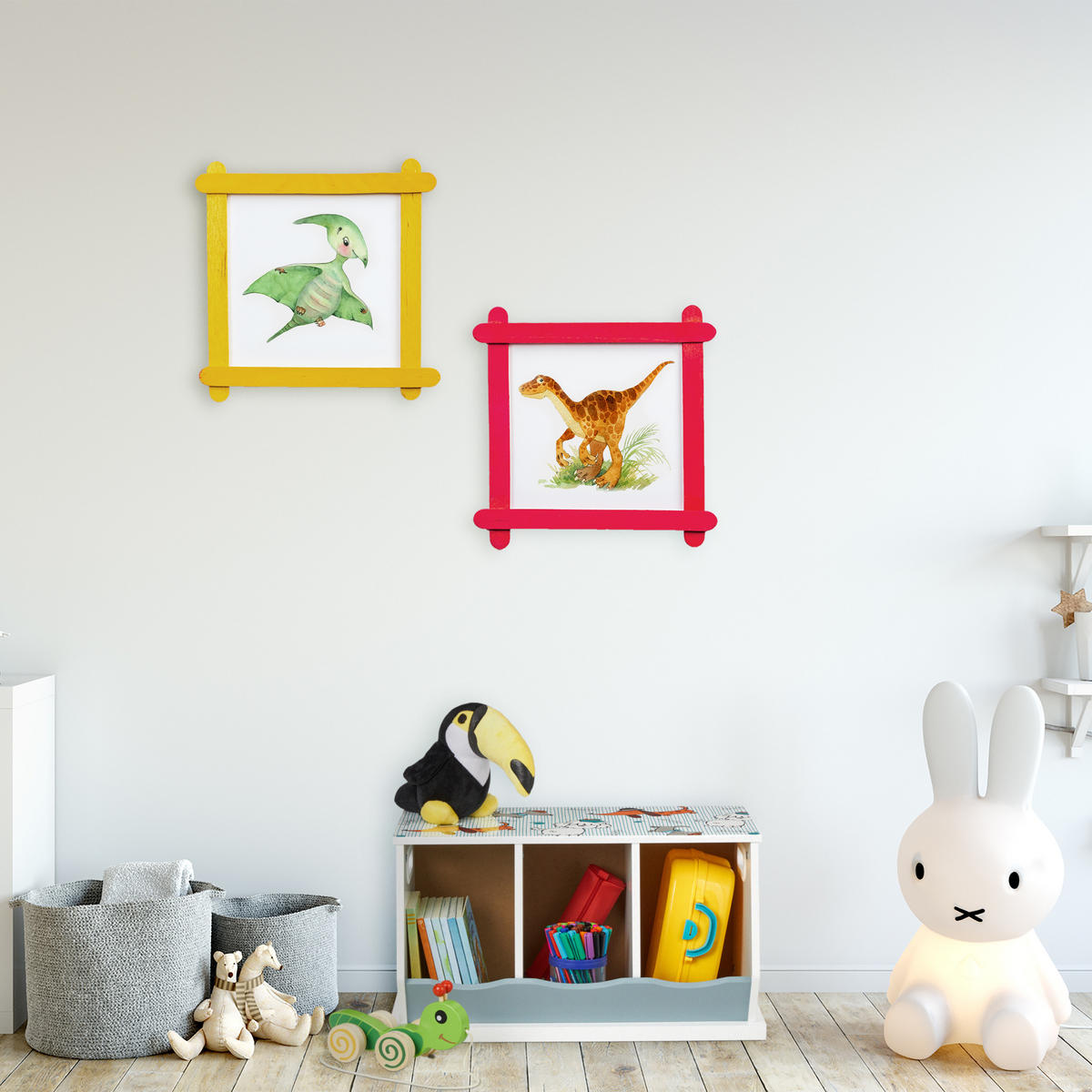 KINDERREGAL - Weiß, Holzwerkstoff (60/32.5/36cm) - Relaxdays