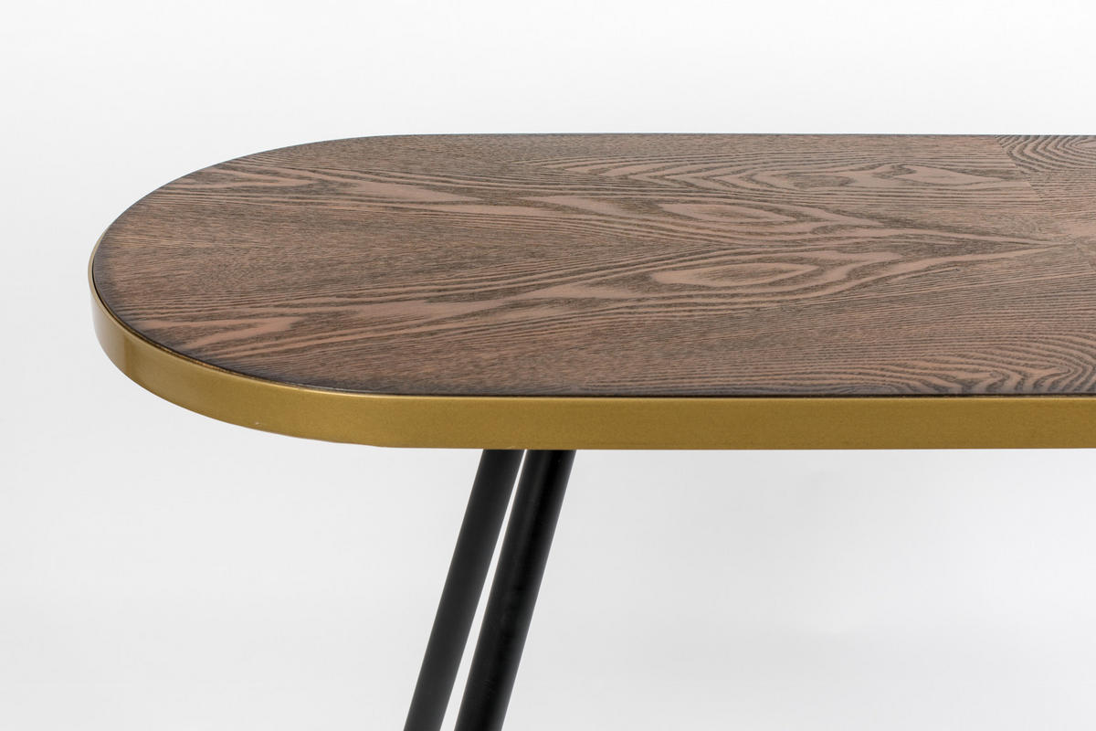 BEISTELLTISCH Denise - Mehrfarbig - 41/121/75 cm - Multicolor, Holz (41/121/75cm)