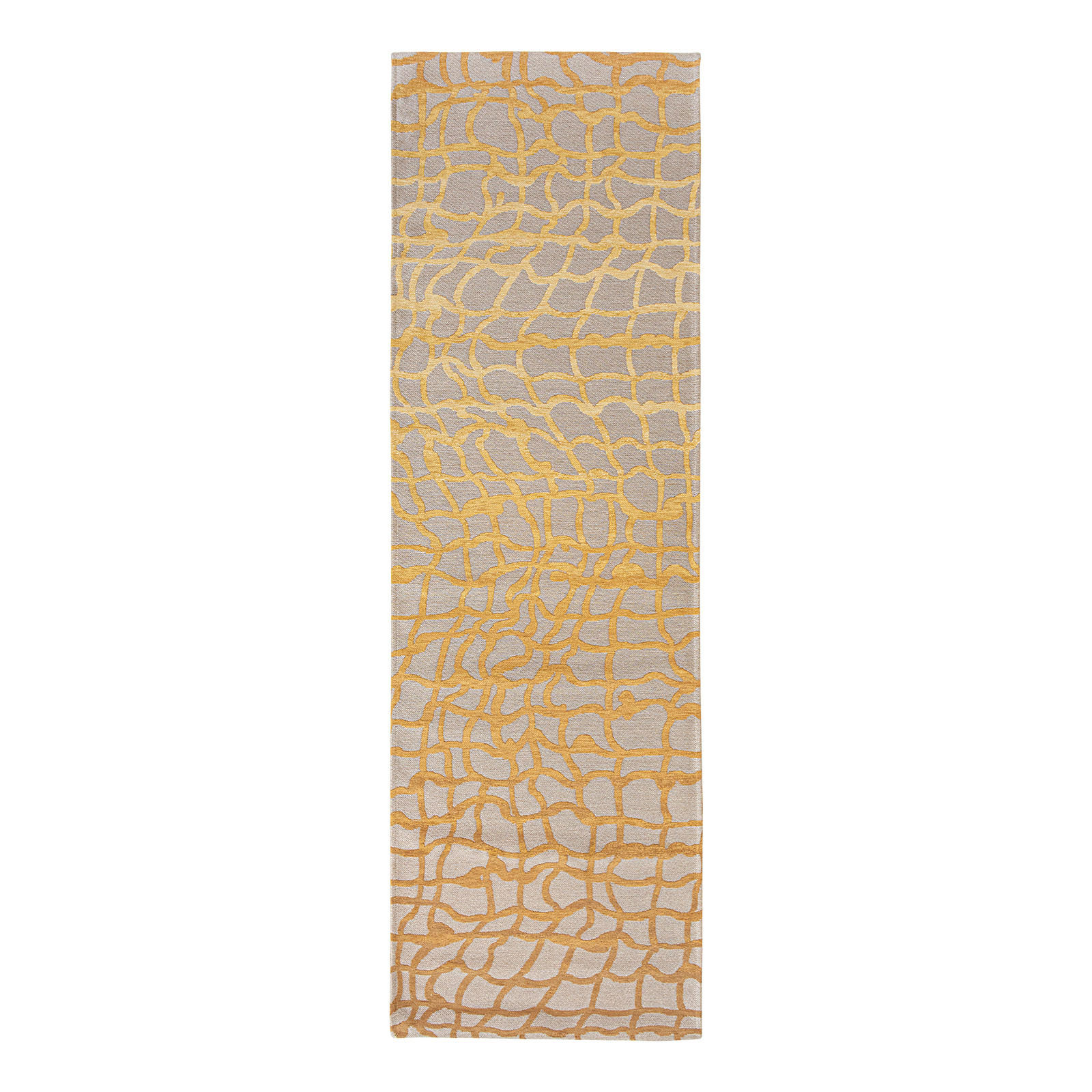 TEPPICH In-/Outdoor Flachgewebe BEATLE Gelb 80x250 cm - Gelb, Textil (80/250cm) - Novatrend