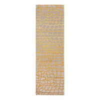 TEPPICH In-/Outdoor Flachgewebe BEATLE Gelb 80x250 cm - Gelb, Textil (80/250cm) - Novatrend