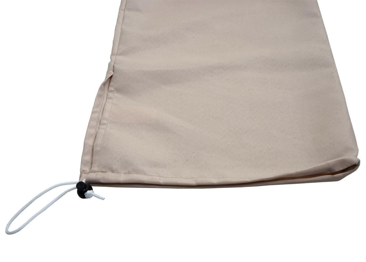 SCHUTZHÜLLE FÜR SONNENSCHIRM Cremeweiß - Weiß, Textil (31/185/31cm) - MCW