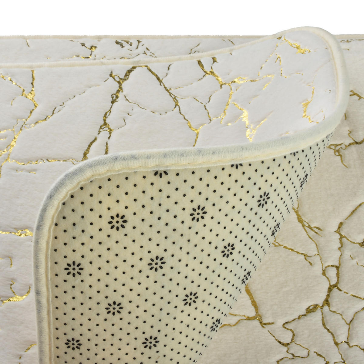 BADTEPPICH Zac Beige 80/50/2 cm Textilien - Beige, Textil (50/80cm) - Mondex