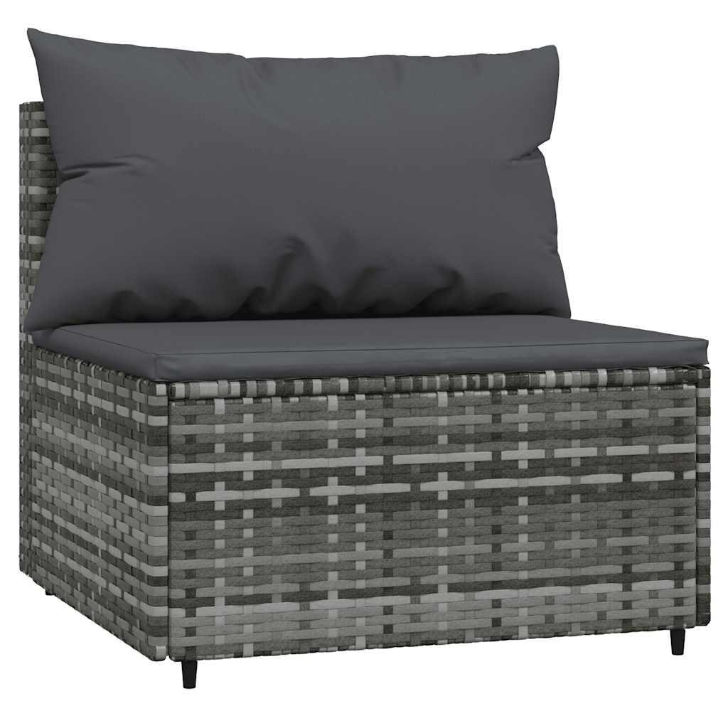 GARTENSOFA SYKAD 63/57.5/63 cm （2-SITZER） - Grau, Holz (63/57.5/63cm) - ZMH
