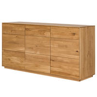 SIDEBOARD - Wildeiche massiv - Wildeiche, Holz (178/89/44cm) - home24