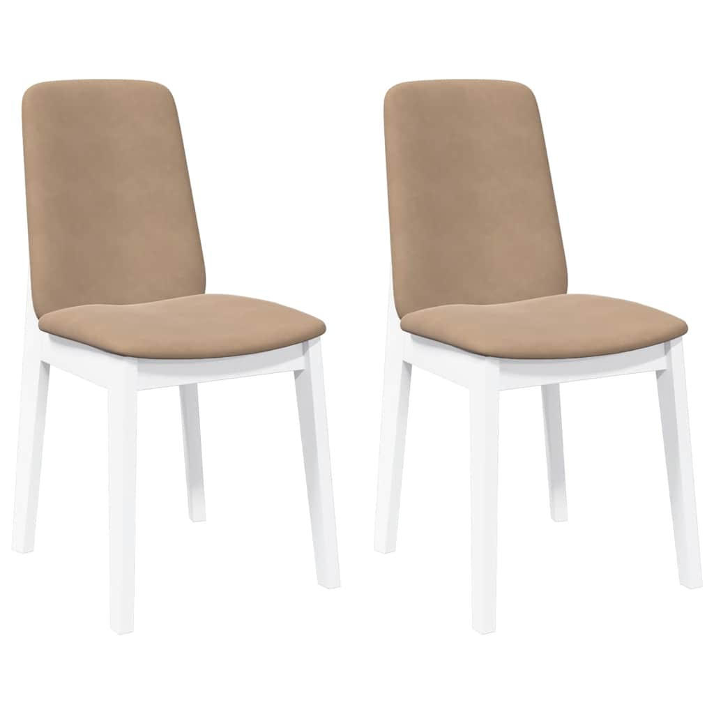 STUHL-SET 2 Stk Zornbach 43/86.5/56 cm - Weiß, Holz (43/86.5/56cm) - ZMH