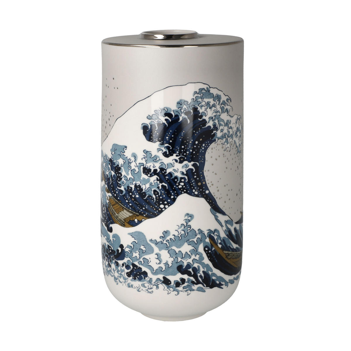 VASE Hokusai- Die Große Welle, Porzellan, Bunt, 25.5 cm - Multicolor, Keramik (25.5cm) - Goebel