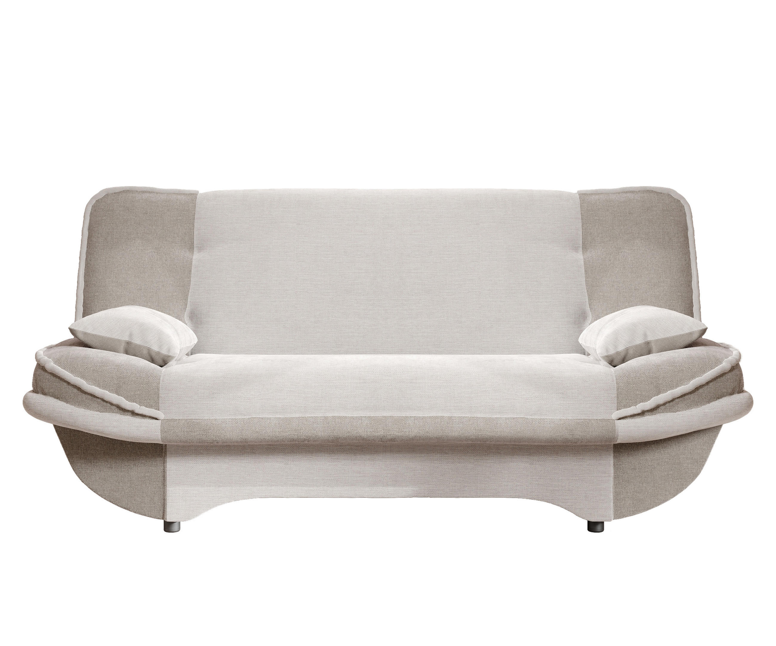 SCHLAFSOFA ORLIN mit Bettkasten Beige/Creme - Sandfarben, Holzwerkstoff/Kunststoff (200/85/90cm) - Idohome
