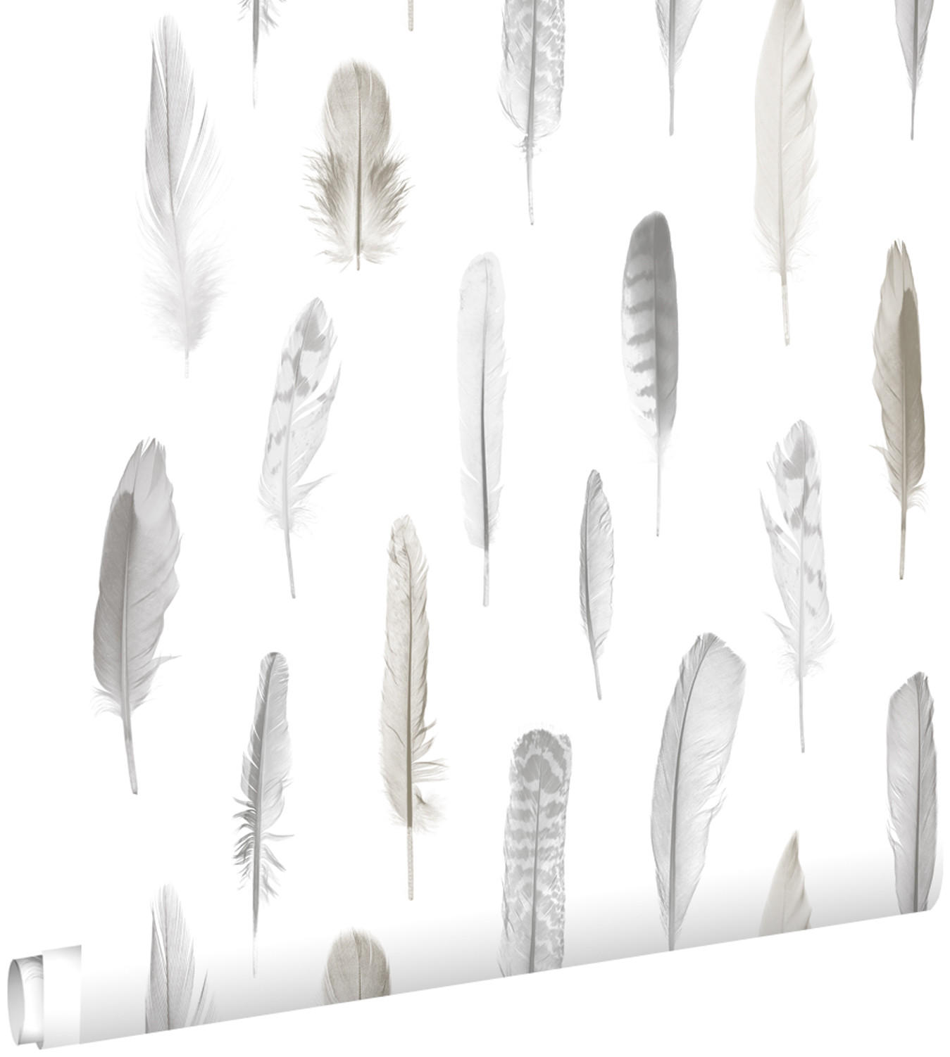 ESTAhome Tapete Beige 53x1000 cm