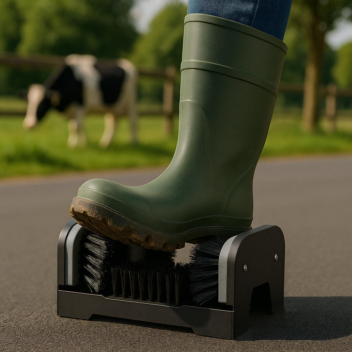 SCHUHABSTREIFER - Schwarz, Holz/Kunststoff (23/10.5/15.5cm) - Relaxdays