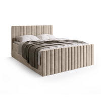 BOXSPRINGBETT Dream Duo mit Topper 160/200 Beige - Ecru, Kunststoff (160/200cm) - Bromarkt