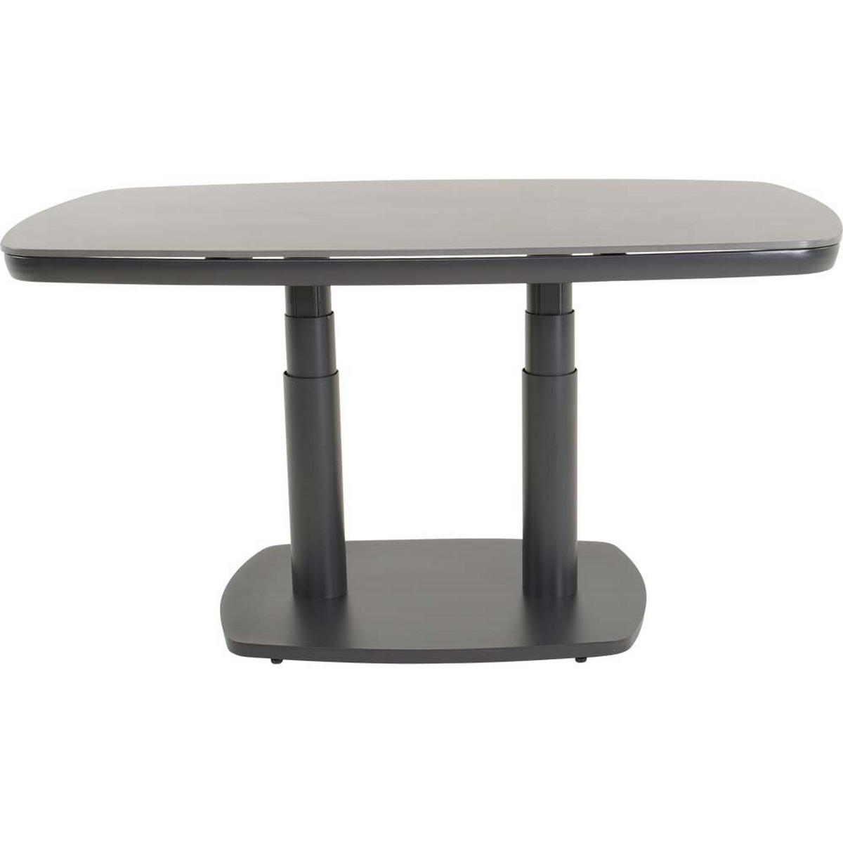 GARTENTISCH Geneva - Grau - 135/83/74 cm - Grau, Metall (135/83/74cm) - Lesli Living