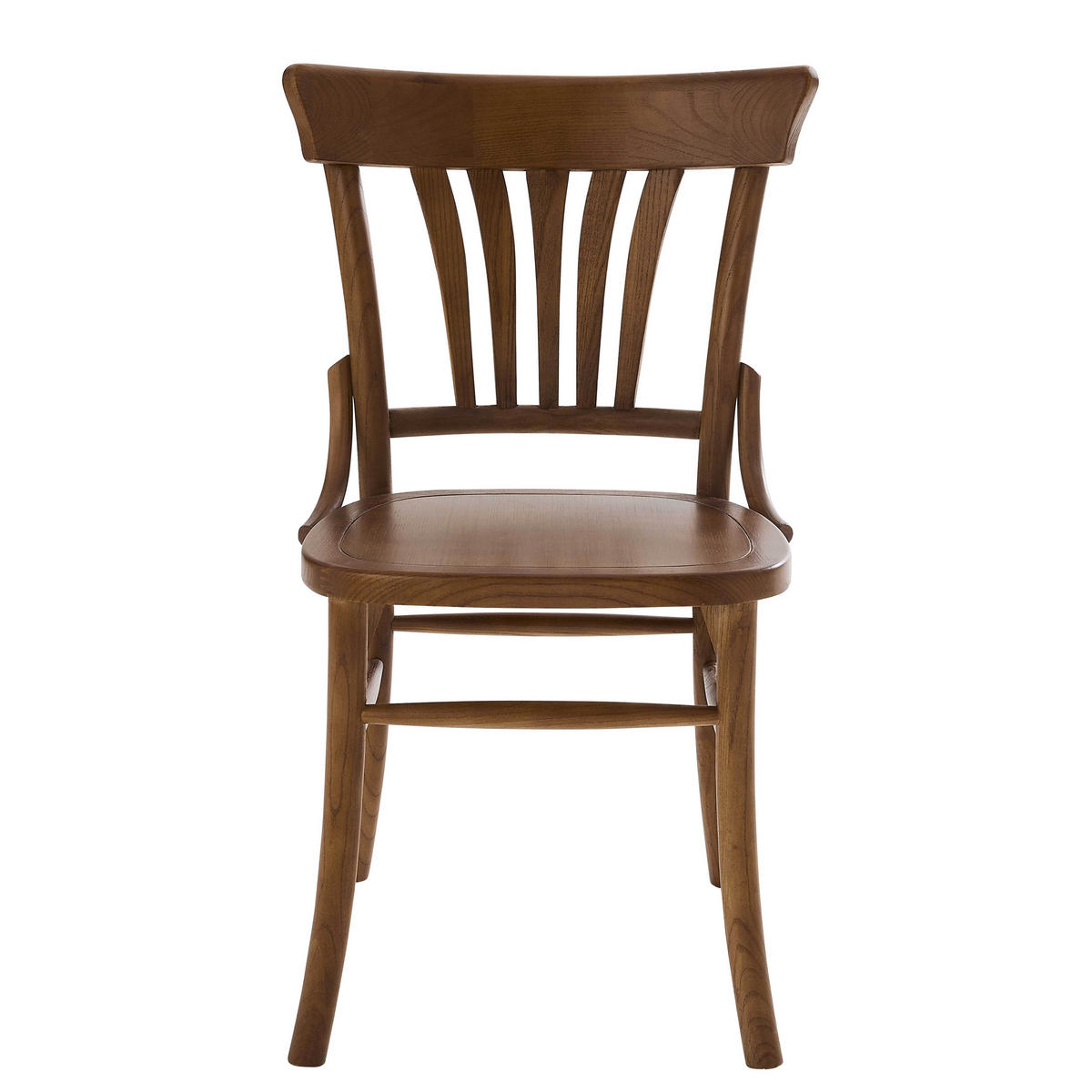 STÜHLE 2-tlg., Holz - Eichefarben, Holz (43/84/46cm) - Oviala