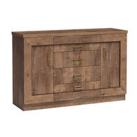 KOMMODE TADEUSZ T-6 - Dunkelbraun, Holzwerkstoff (140/90/44cm) - Meblini