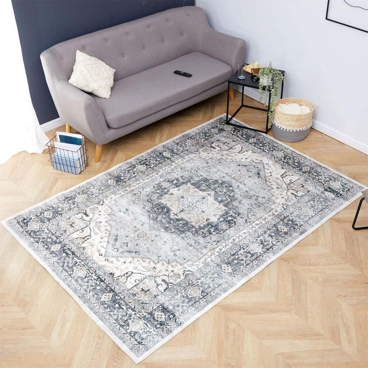 TEPPICH TRADITIONAL - Greige, Textil (160/230cm) - IDIMEX