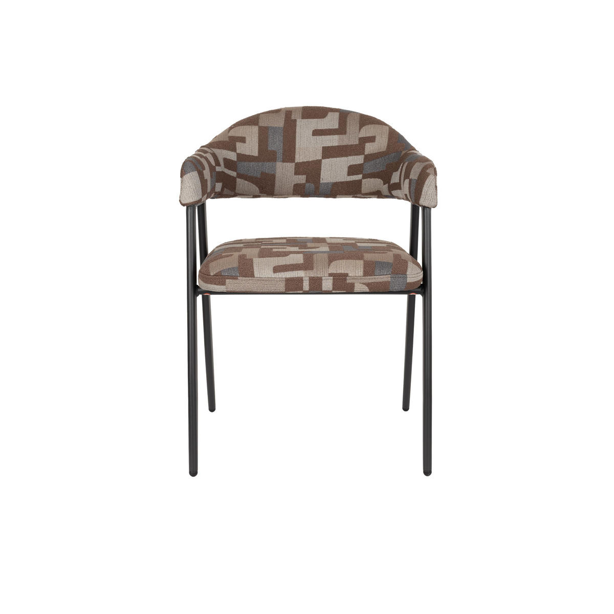 ESSZIMMERSTÜHLE Miyo Hellbraun - 2 er Set - Pastellblau, Metall (55/81/58cm) - Dutchbone