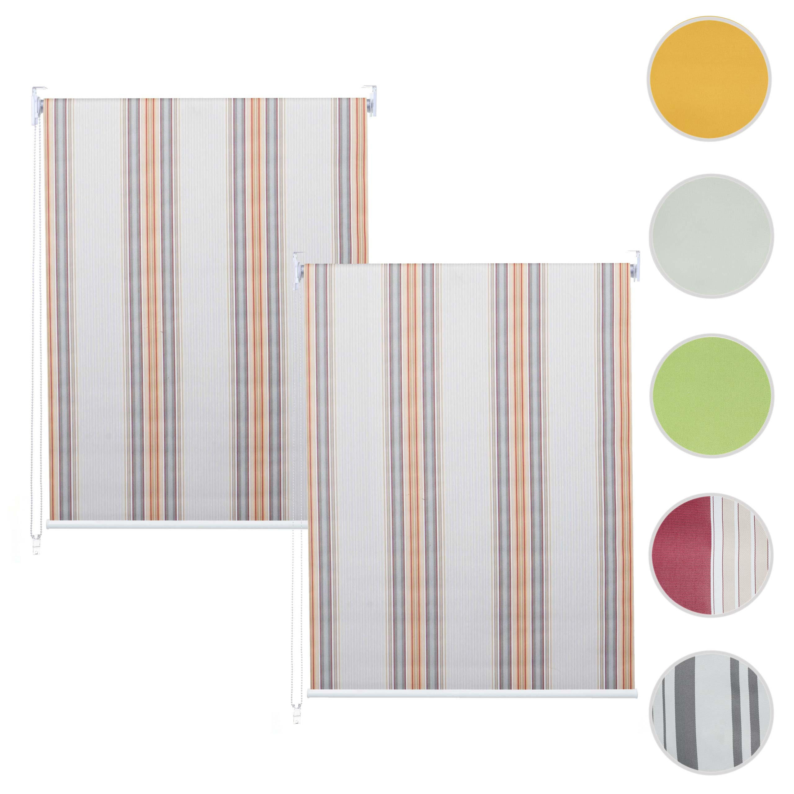 ROLLO Grau, Braun, Orange - Braun/Orange, Textil (120/230/1cm) - MCW