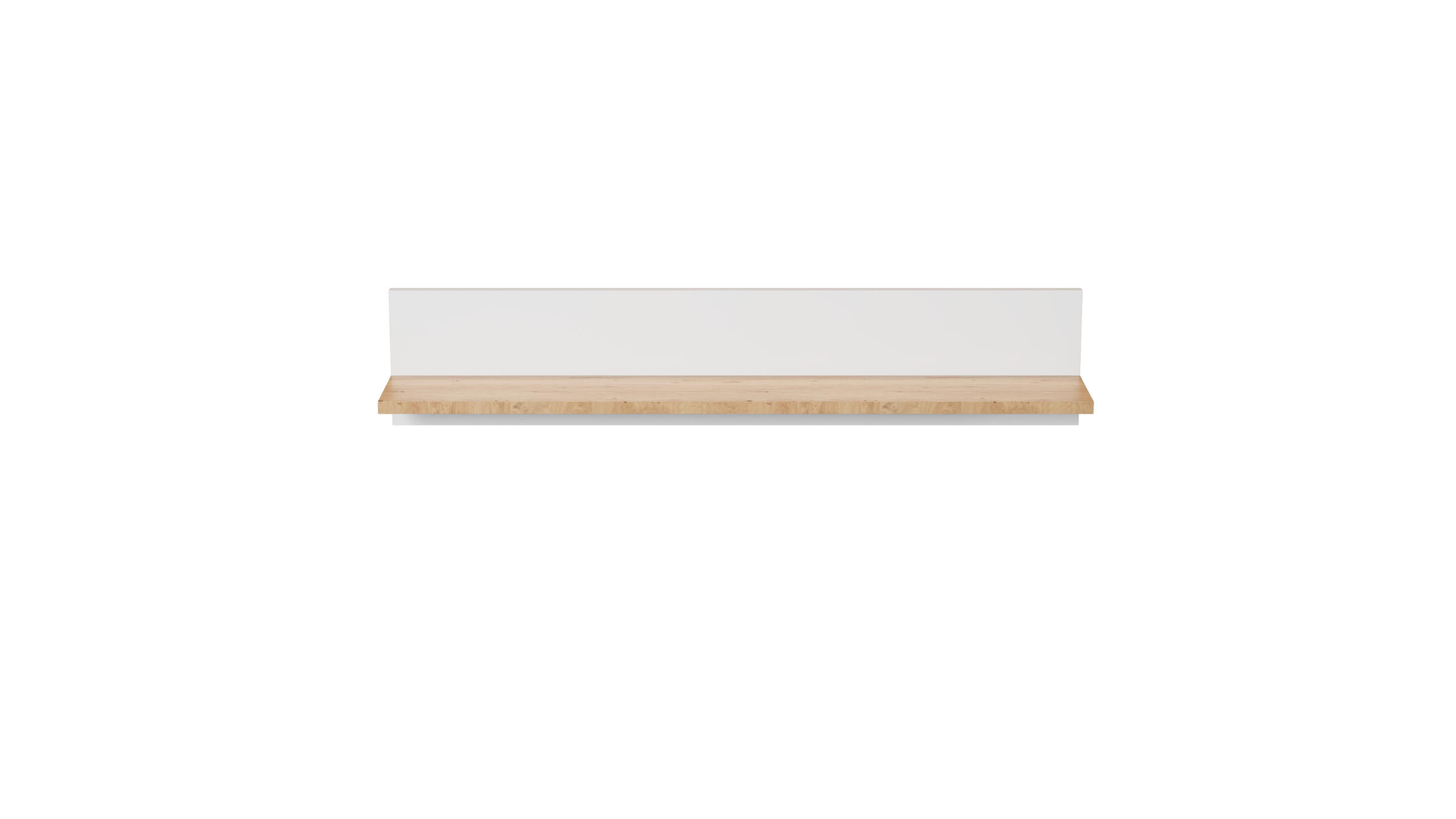 RAUMHIRSCH FURNITURE NÁSTĚNNÁ POLICE Denver bílá 100/20/17,8 cm