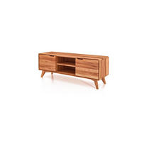GREG HIFI-SCHRANK Kernbuche - Kernbuche, Holz (134/48/40cm) - byoak