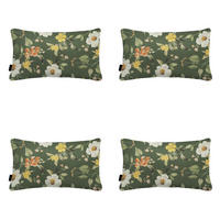 DEKORATIONSKISSEN Julliete - Mehrfarbig - 30/50/10 cm - 4er-Set - Multicolor, Textil (50/30cm) - Madison