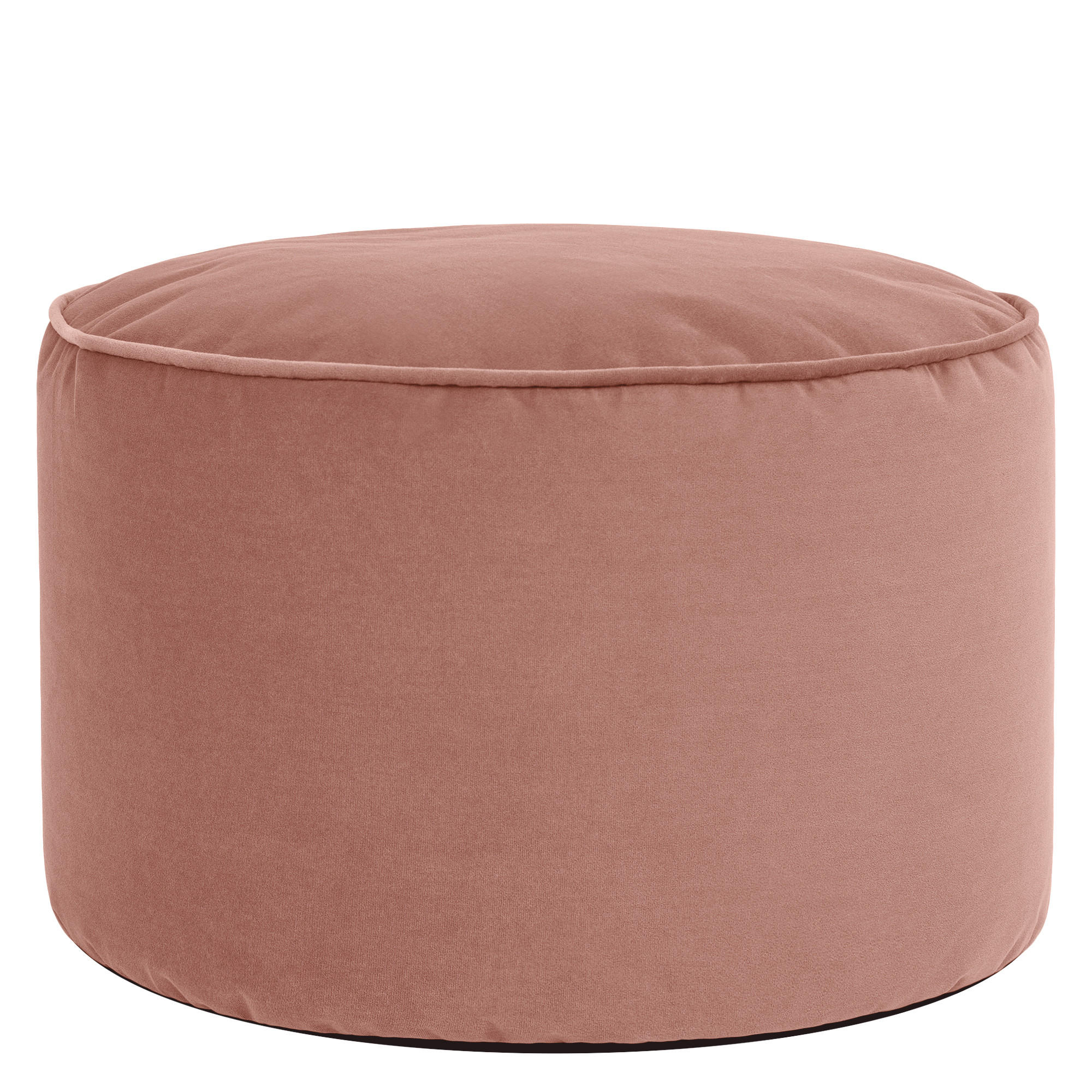 SITZPOUF Rund Milano - Pink, Textil (55/35/35cm) - icon