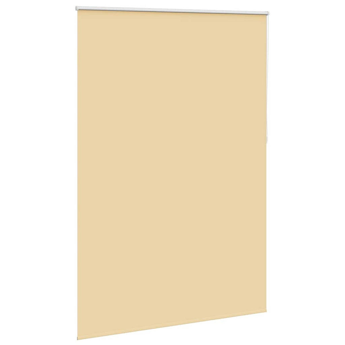 VERDUNKELUNGSROLLO 164,4/175 cm Stoffbreite 160 cm aus Polyester Beige - Beige, Textil (160/230cm) - vidaXL