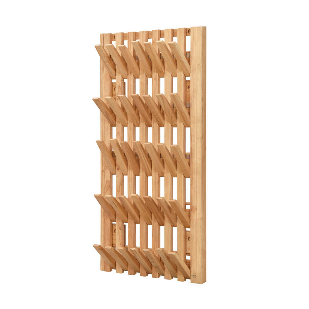 GARDEROBENPANEEL QUEST - Hellbraun - Hellbraun, Holz/Holzwerkstoff (55/105/4cm) - Home Deluxe