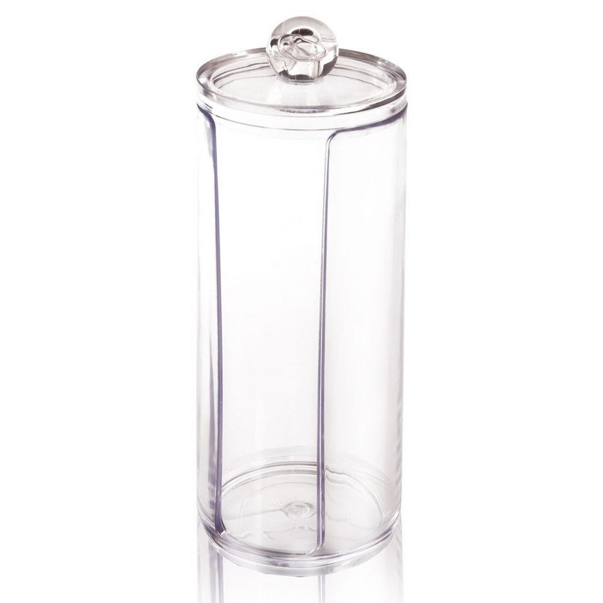 SPENDER Kosmetikpads Transparent - Klar, Kunststoff (7.5/20/7.5cm) - Orion 