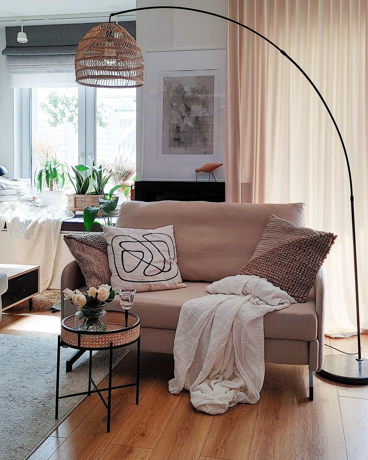 2-SITZER-SCHLAFSOFA Polyester Beige Belfast - Beige, Textil (147/68/80cm) - Beliani
