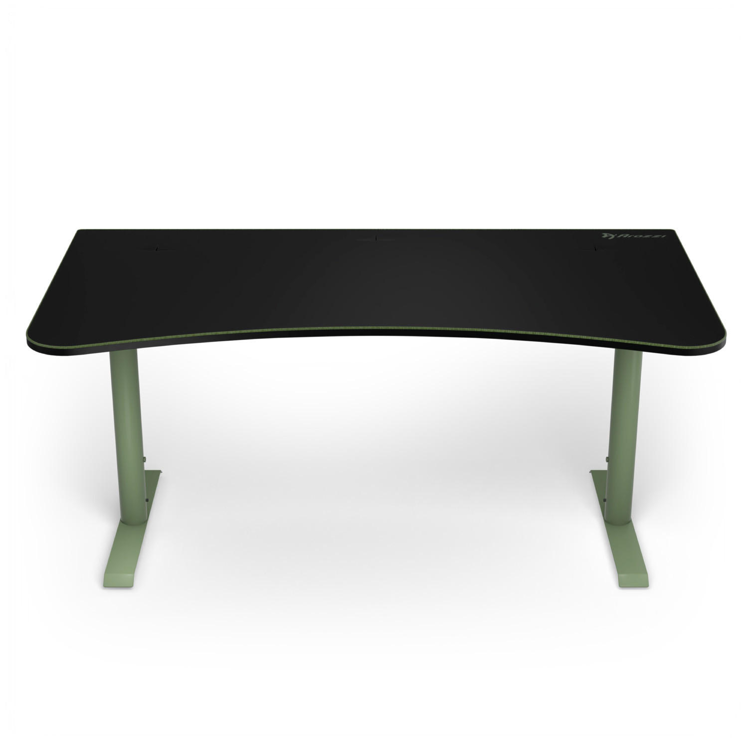 GAMINGTISCH Arena 160/82/71-81 cm Waldgrün - Waldgrün, Metall (82/160/71cm) - Arozzi