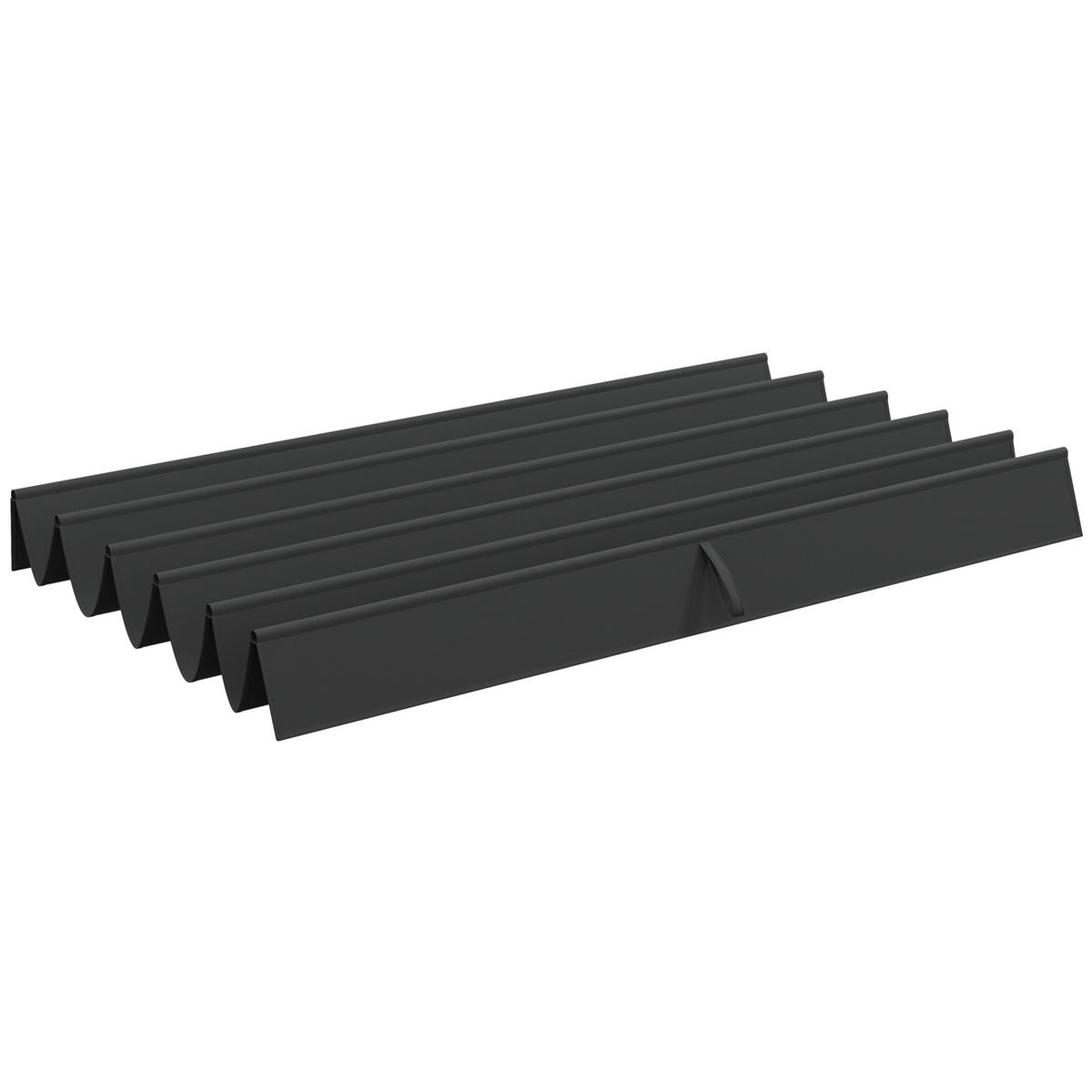 ERSATZPLANE für 3x3m Pavillons, mit Wasserablauflöchern, 2,50 x 2,55 m, Dunkelgrau - Dunkelgrau, Textil (250/6/255cm)