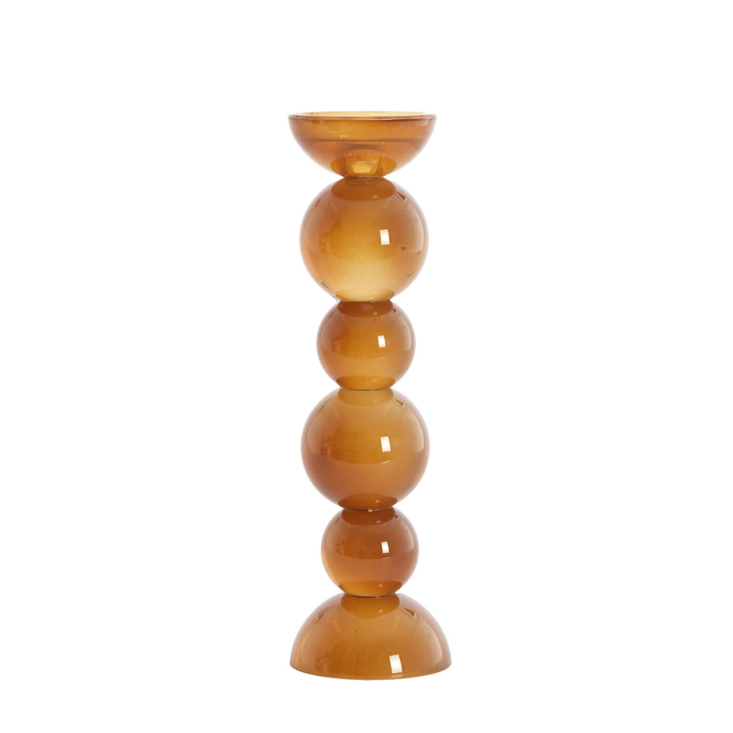 Light & Living Kerzenständer Braun 9.5x34x9.5 cm