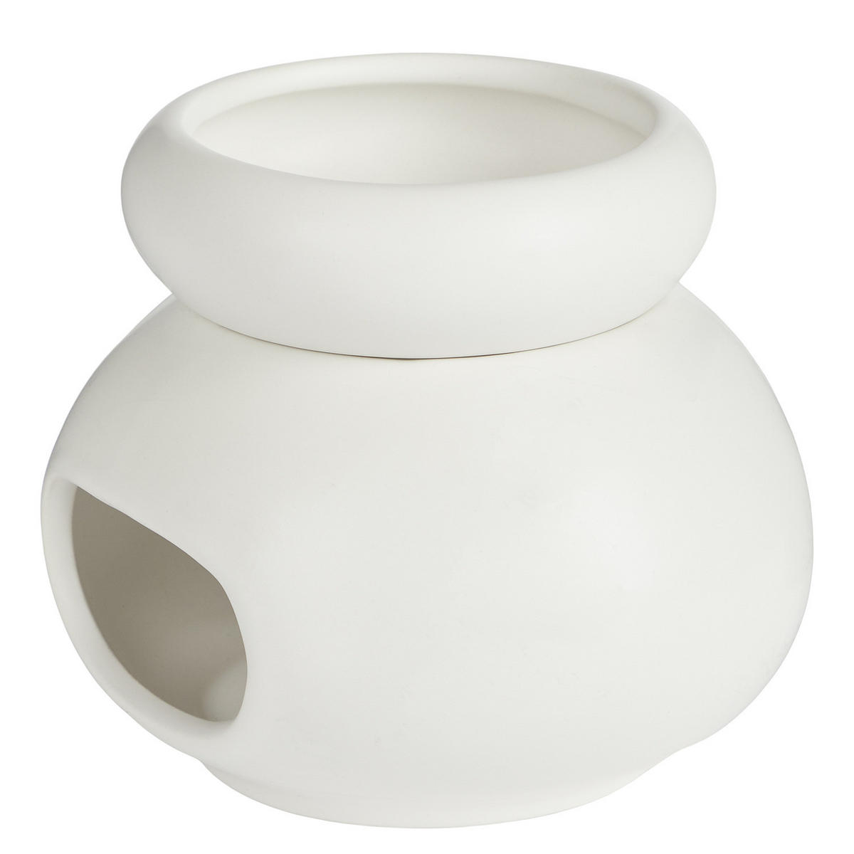 AROMALAMPE Ambiance - Weiß, Keramik (12/11/12cm) - Butlers