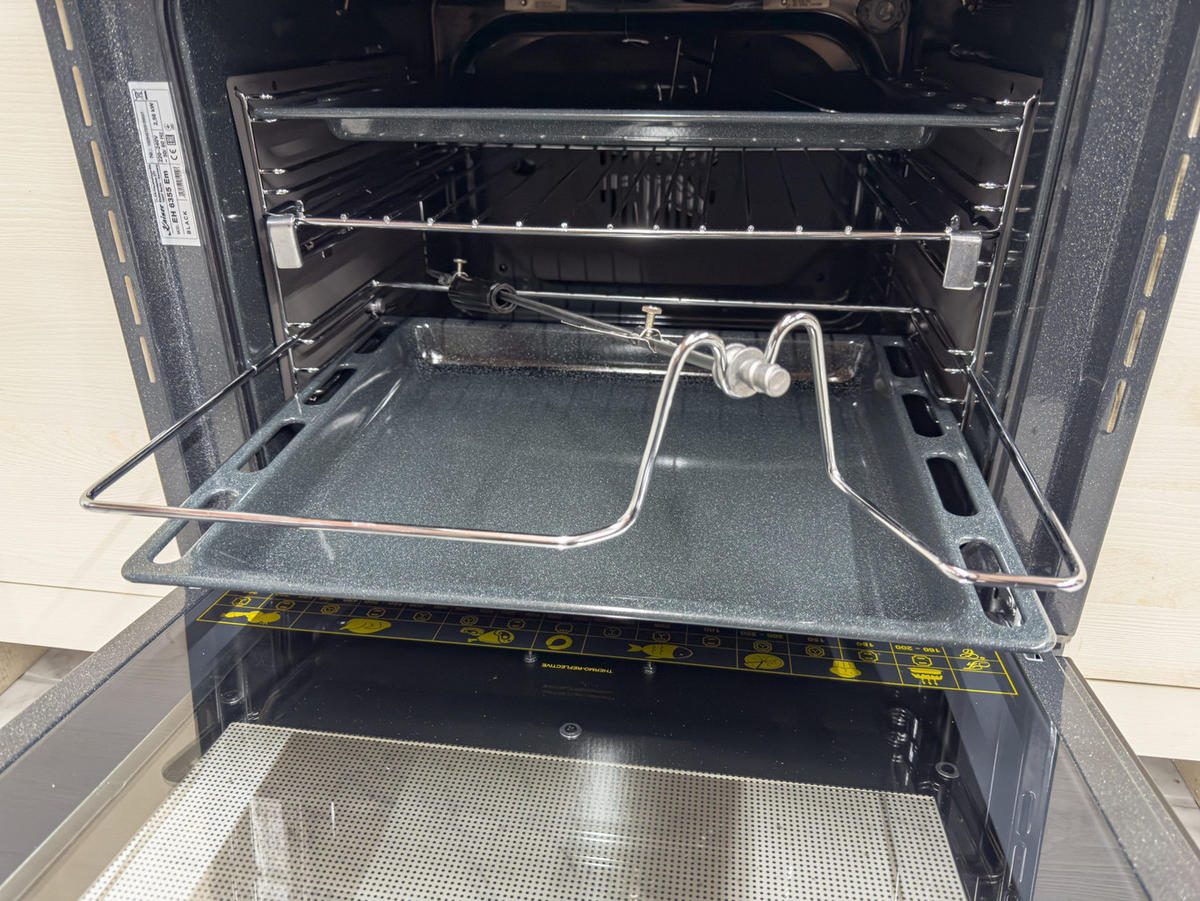 EINBAU - Elektrobackofen EH 6355 Em Sil, Schwarz, 60cm - Schwarz, Metall (59.4/59.4/56.6cm) - Kaiser