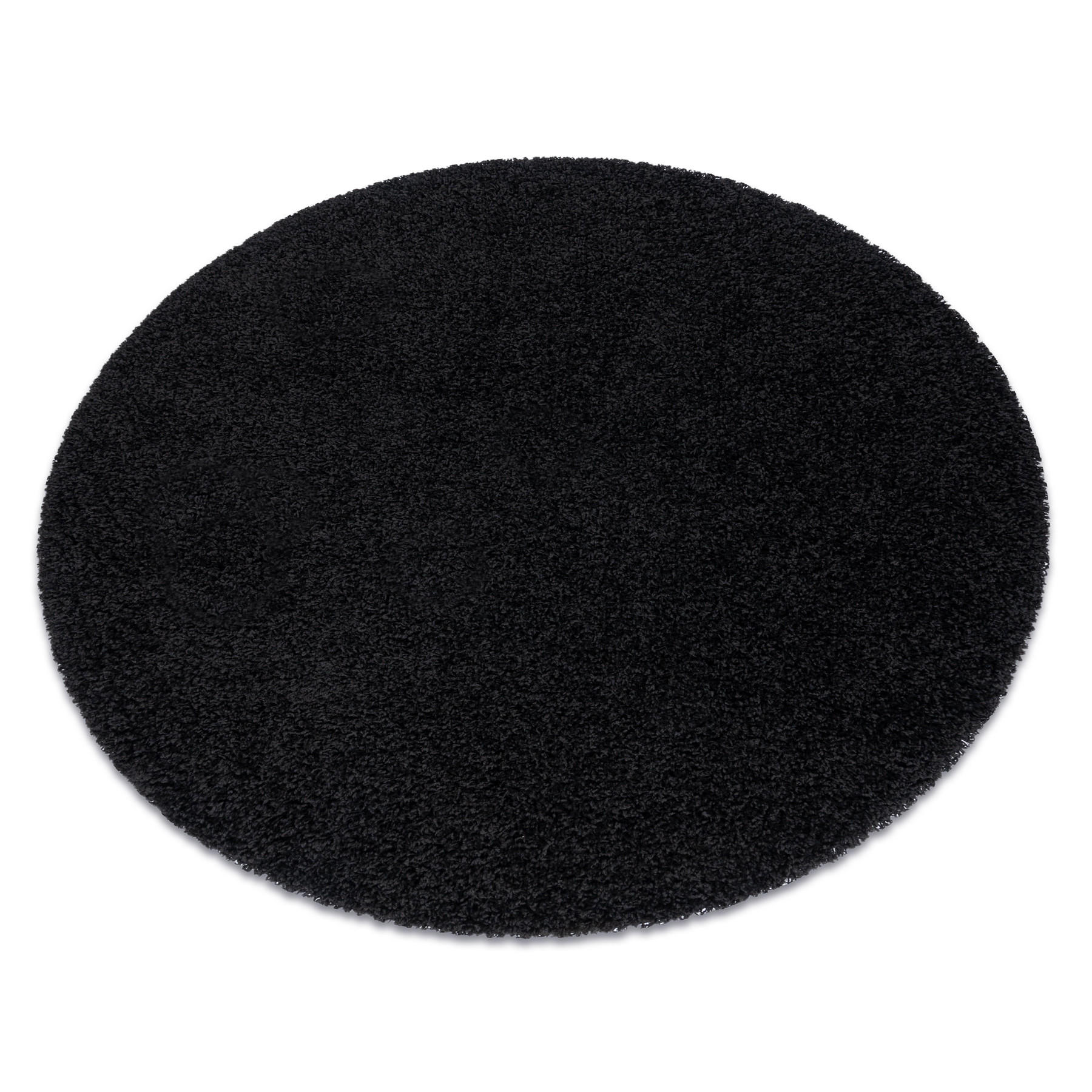 TEPPICH Soffi 100 cm - Schwarz, Textil (100/100cm) - rugsX