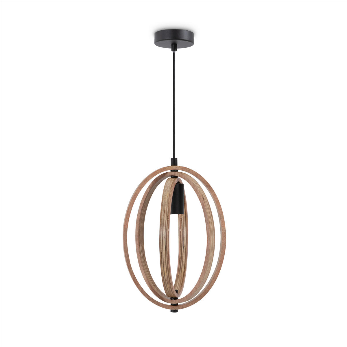 PENDELLEUCHTE Barry S - Schwarz, Metall (20.5/4.2/31cm) - Paco Home