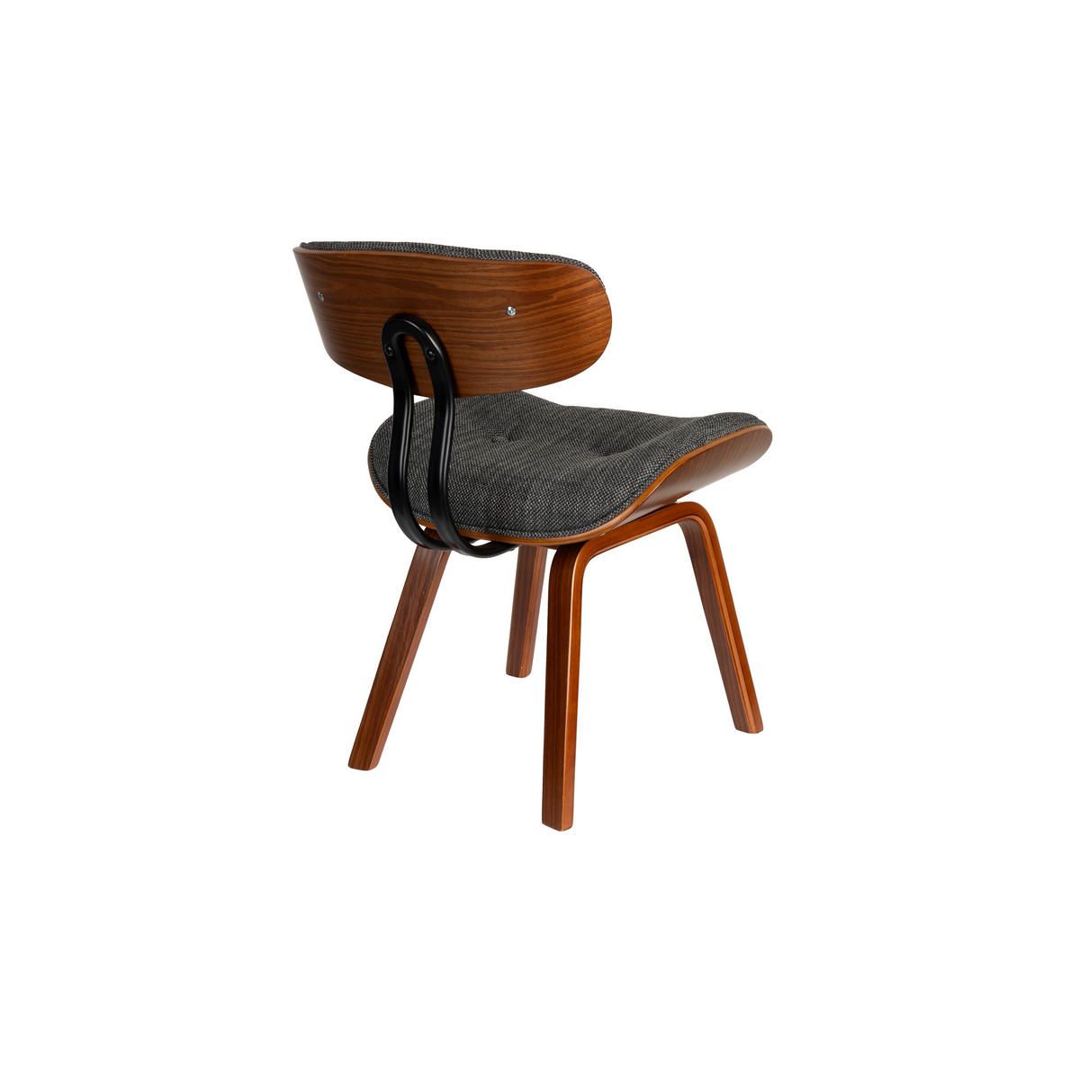 ESSZIMMERSTUHL Blackwood Grau - Grau, Holz (51/78/55.5cm) - Dutchbone