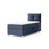 BOXBETT Einzelbett Anter Mini 70x200 cm, Dunkelblau - Dunkelblau, Textil (70/200cm) - Meblito