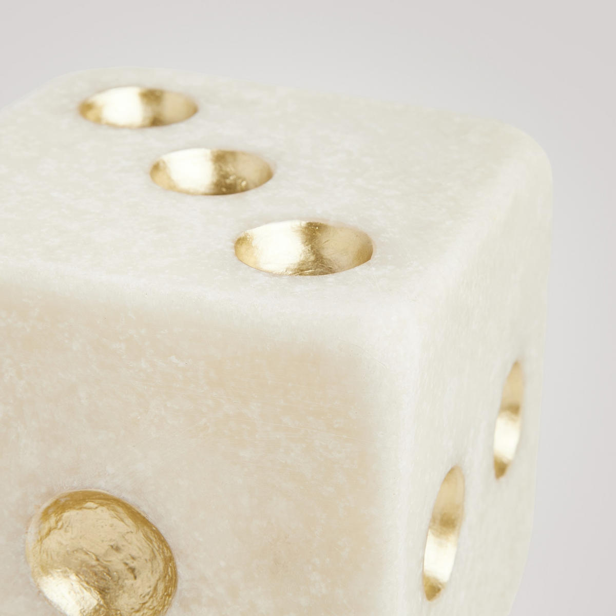 FIGURINE Dice - Weiß, Kunststoff (12/12/12cm) - home&you
