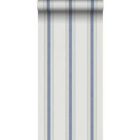 TAPETE Streifen 53 cm x 10 m - Blau, Papier (53/1000cm) - Sanders & Sanders