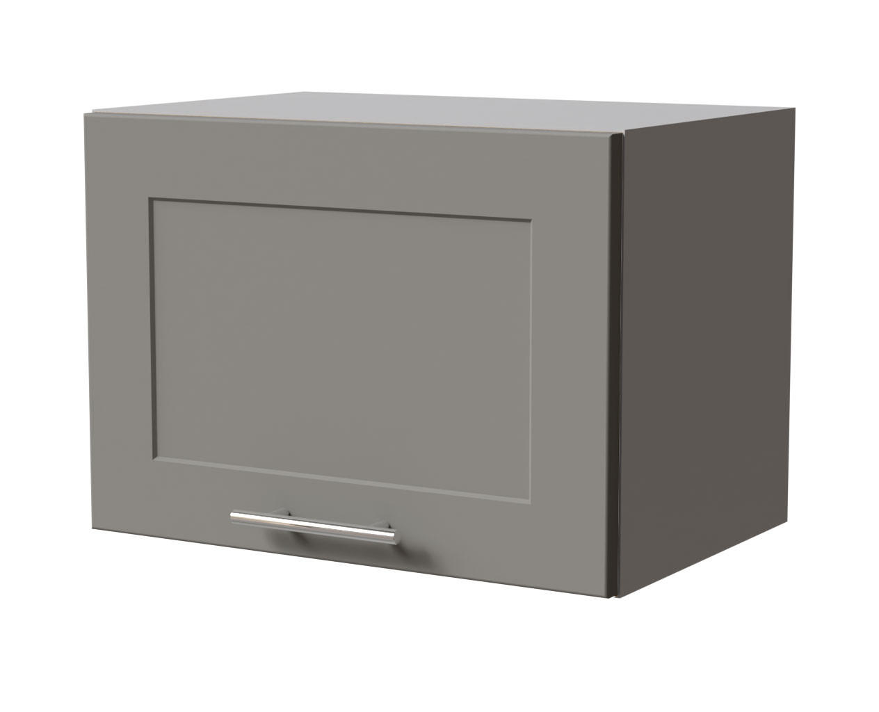 KLAPPHÄNGESCHRANK Oslo W4B/50 Grau / Dust Grey Matt 50 / 32,5 / 36cm - Grau, Holz/Holzwerkstoff (50/36/32.5cm) - Feldmann-Wohnen